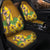 Hawaiian Hula Girl Monstera Hibiscus Polynesian Car Seat Covers - AH - Polynesian Pride