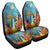 Hawaiian Hula Girl Sing In Aboriginal Village Aat Night Car Seat Covers - AH Universal Fit Black - Polynesian Pride