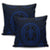 Hawaiian Kakau Honu Arc Polynesian Blue Pillow Covers - AH - Polynesian Pride