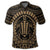 Hawaiian Kakau Honu Arc Polynesian Gold Polo Shirt - Polynesian Pride