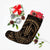 Hawaiian Kakau Honu Arc Polynesian Gold Christmas Stocking - AH - Polynesian Pride