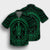 Hawaiian Kakau Honu Arc Polynesian Green Hawaiian Shirt - AH - Polynesian Pride