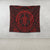 Hawaiian Kakau Honu Arc Polynesian Red Tapestry - AH - Polynesian Pride