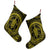 Hawaiian Kakau Honu Arc Polynesian Yellow Christmas Stocking - AH - Polynesian Pride