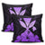 Hawaiian Kanaka Pillow Covers Hibiscus Polynesian Love - Violet - AH - Polynesian Pride