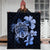 Hawaiian Kanaka Hibiscus Plumeria Mix Polynesian Turtle Premium Quilts - Blue - AH - Polynesian Pride