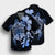 Hawaiian Kanaka Hibiscus Plumeria Mix Polynesian Turtle Hawaiian Shirt - Blue - AH - Polynesian Pride