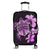 Hawaiian Kanaka Hibiscus Plumeria Mix Polynesian Turtle Luggage Covers - Pink - AH Black - Polynesian Pride