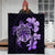 Hawaiian Kanaka Hibiscus Plumeria Mix Polynesian Turtle Premium Quilts - Violet - AH - Polynesian Pride