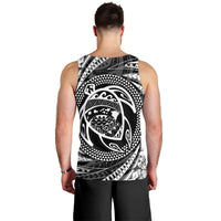 Hawaiian Kanaka Honu Hibiscus Tornando Polynesian Tank Top - AH - Polynesian Pride