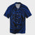 Hawaiian Kanaka Honu Hibiscus Tornando Polynesian Blue Hawaiian Shirt - AH Unisex Black - Polynesian Pride