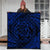 Hawaiian Kanaka Honu Hibiscus Tornando Polynesian Blue Premium Quilts - AH - Polynesian Pride