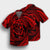 Hawaiian Kanaka Honu Hibiscus Tornando Polynesian Red Hawaiian Shirt - AH - Polynesian Pride