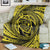 Hawaiian Kanaka Honu Hibiscus Tornando Polynesian Yellow Premium Blankets - AH - Polynesian Pride