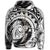 Hawaiian Kanaka Honu Map Hibiscus Globular Polynesian Zip Hoodie - Polynesian Pride