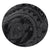 Hawaiian Kanaka Honu Map Hibiscus Globular Polynesian Gray Round Carpet - AH Round Carpet Luxurious Plush - Polynesian Pride