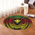 Hawaiian Kanaka Maoli Center Polynesian Round Carpet - AH - Polynesian Pride