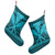 Hawaiian Kanaka Polynesian Tribal Christmas Stocking Reggae Color Blue AH - Polynesian Pride