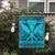 Hawaiian Kanaka Polynesian Tribal Flag Reggae Color Blue AH - Polynesian Pride