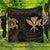 Hawaiian Kanaka Turtle Polynesian Premium Quilts Gold AH Black - Polynesian Pride