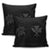 Hawaiian Kanaka Turtle Polynesian Pillow Covers Gray AH - Polynesian Pride