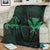 Hawaiian Kanaka Turtle Polynesian Premium Blankets Green AH - Polynesian Pride