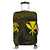 Hawaiian Kanaka Turtle Polynesian Luggage Covers Yellow AH Black - Polynesian Pride