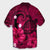 Hawaiian Map Big Turtle Hibiscus Plumeria Tribal Polynesian Hawaiian Shirt - Pink - AH - Polynesian Pride