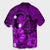 Hawaiian Map Big Turtle Hibiscus Plumeria Tribal Polynesian Hawaiian Shirt - Purple - AH - Polynesian Pride