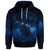 Custom Hawaiian Map Galaxy Zodiac Dolphin Polynesian Hoodie - Polynesian Pride