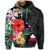 Hawaiian Map Hawaiian Flag Hibiscus Polynesian Hoodie - Polynesian Pride