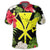 Hawaiian Map Heart Kanaka Hibiscus Polynesian Polo Shirt - Polynesian Pride