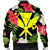Hawaiian Map Heart Kanaka Hibiscus Polynesian Bomber Jacket - AH - Polynesian Pride