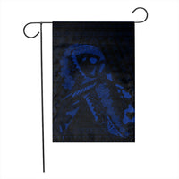 Hawaiian Map Heart Ribbon Cancer Hibiscus Blue Polynesian Flag - AH - Polynesian Pride