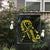 Hawaiian Map Heart Ribbon Cancer Hibiscus Yellow Polynesian Flag - AH - Polynesian Pride