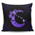 Hawaiian Map Hibiscus Turtle Polynesian Moon Pillow Covers Purple - AH Pillow Covers Black - Polynesian Pride