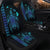 Hawaiian Map Kakau Turtle Polynesian Car Seat Covers - Blue - AH - Polynesian Pride