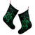 Hawaiian Map Kanaka Hibiscus Turtle Green Polynesian Christmas Stocking - AH - Polynesian Pride