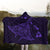 Hawaiian Map Kanaka Manta Ray Polynesian Hooded Blanket Purple - AH - Polynesian Pride