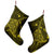 Hawaiian Map Kanaka Manta Ray Polynesian Christmas Stocking Yellow - AH - Polynesian Pride