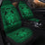 Hawaiian Map Madame Pele Kanaka Plumeria Polynesian Car Seat Covers Green AH - Polynesian Pride