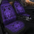 Hawaiian Map Madame Pele Kanaka Plumeria Polynesian Car Seat Covers Purple AH - Polynesian Pride