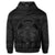 Hawaiian Map Madame Pele Mauna Kea Plumeria Polynesian Zip Hoodie Gray - Polynesian Pride