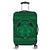 Hawaiian Map Madame Pele Mauna Kea Plumeria Polynesian Luggage Covers Green AH Black - Polynesian Pride