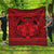 Hawaiian Map Madame Pele Mauna Kea Plumeria Polynesian Premium Quilts Red AH Black - Polynesian Pride