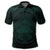 Hawaiian Map Madame Pele Polynesian Polo Shirt Dark Green - Polynesian Pride