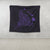 Hawaiian Map Manta Ray Purple Polynesian Tapestry - AH - Polynesian Pride