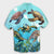 Hawaiian Map Sea Turtles Ocean Polynesian Hawaiian Shirt - AH - Polynesian Pride