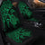 Hawaiian Map Turtle Hibiscus Kanaka Polynesian Car Seat Covers - Green - AH - Polynesian Pride