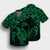 Hawaiian Map Turtle Hibiscus Kanaka Polynesian Hawaiian Shirt - Green - AH - Polynesian Pride